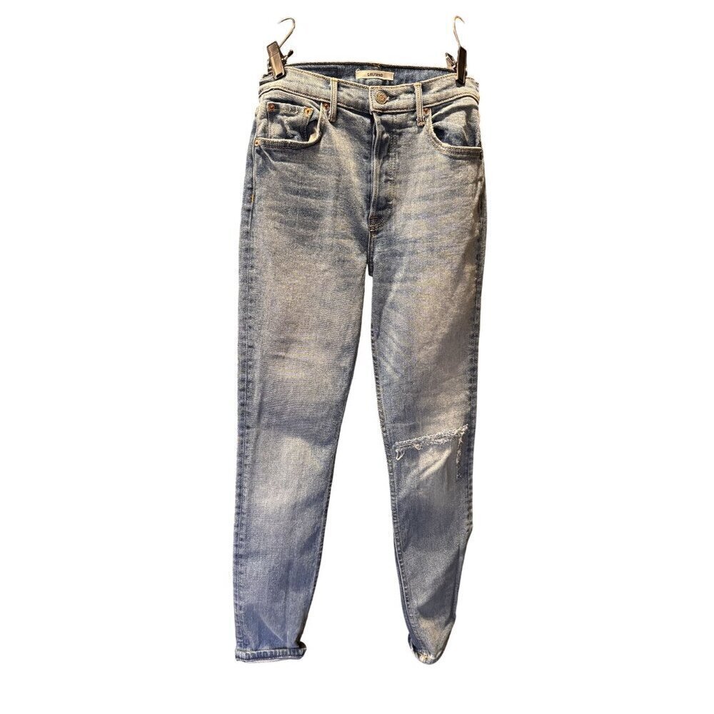 GRLFRND Karolina Distressed Jeans | Women’s Size 26 | Button Fly